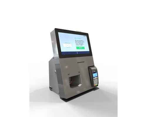 Експрес-каса самообслуговування Premium (нержавіюча сталь)