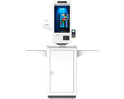 Каса самообслуговування з тумбою