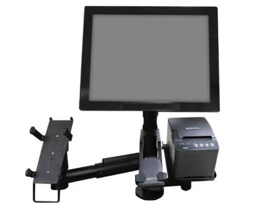 Каса самообслуговування ергономічне на стійці